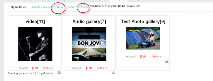 Profile gallery Listing Profile gallery Listing