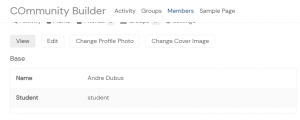 How to using BuddyPress Member Types Pro with Community Builder