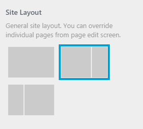 How to customize site global layout