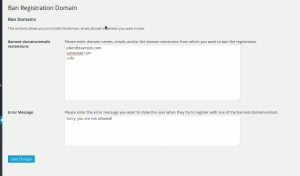 wp-ban-registration-settings