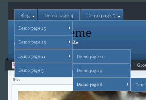 multilevel drop down menu