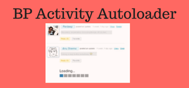 BuddyPress Activity Autoloader