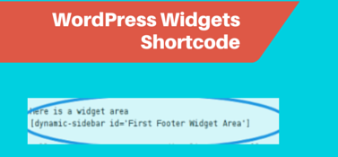 WordPress Widgets Shortcode