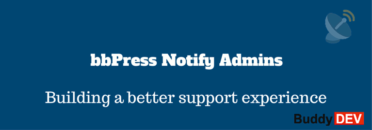 Introducing bbPress Notify Admins plugin: Notify admins on new topics or new replies