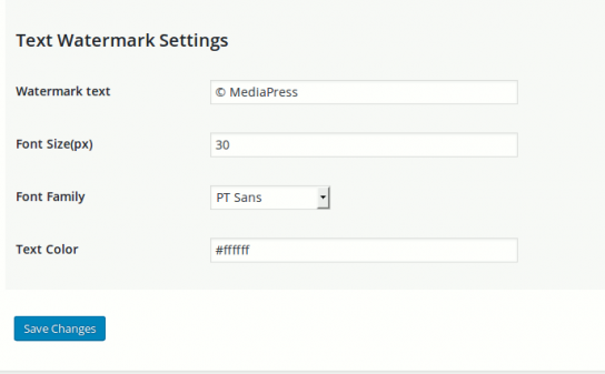 mediamark-text-watermark-settings