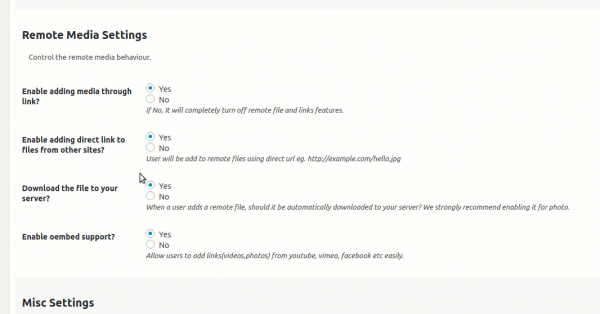 MediaPress 1.4.0 and support for remote media