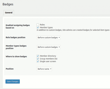 BuddyPress User Badges | BuddyDev